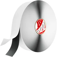 POPPSTAR Klebeband doppelseitiges Butyl 25 m x 50 mm