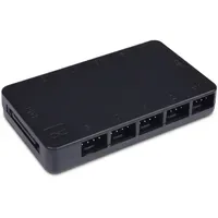 Alphacool Core 10x 4-Pin PWM Splitter, Lüftersteuerung - schwarz,