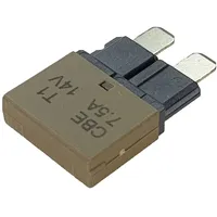 Hansor CBE1-0714 Sicherungsautomat Standard Flachsicherung 7.5A Braun 1St.