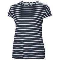 HELLY HANSEN W Thalia Summer Top Navy Stripe, XS