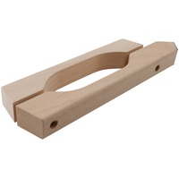 Dorma glas Saunabeschlag-Holzgriffset für 8 - 10 mm Glas,