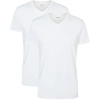CAMANO T-Shirt »comfort«, (2er Pack), mit V-Ausschnitt Camano white