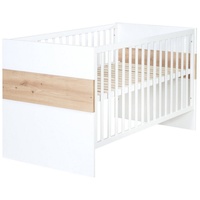 Roba 'Lion' 70x140 - 3-fach höhenverstellbar - Weiß Holzdekor