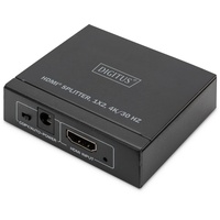 Digitus HDMI Splitter 1x2 4K/30Hz schwarz