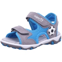 Superfit Jungen Mike 3.0 Sandale, Hellgrau Türkis 2510, 29