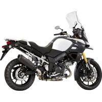 Shark Auspuff Shark exhaust DSX-10 Edelstahl beschichtet schwarz-matt, schwarz