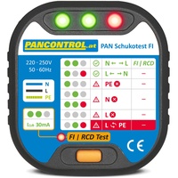 Pancontrol PAN Steckdosen-Prüfer + FI-Tester