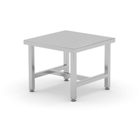 HENDI Topfständer, für große Töpfe, Verstellbare Füße, 550x550x(H)450mm,