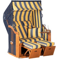 Sunny Smart SunnySmart Strandkorb »Rustikal 250 Plus, TOPSELLER!«, 2-Sitzer,