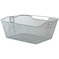 XLC Hinterradkorb-2128212200 Hinterradkorb Silber 39 x 30 x 17