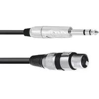 Omnitronic 30225182 XLR Adapterkabel [1x XLR-Buchse 3 polig -