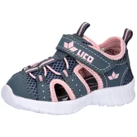 LICO Melis VS Lauflernschuhe, grau/rosa, 27 EU