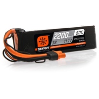 Spektrum 11,1 V 2200 mAh 3S 50C Smart LiPo-Akku: