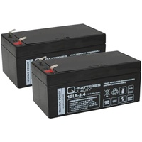 Q-Batteries Ersatzakku für Treppenlifte und Patientenlifter 24V 3,4Ah (2