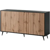 Selsey Bello 154 x 80 x 40 cm schwarz