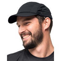 Jack Wolfskin Vent Cap Baseballkappe, Schwarz, M