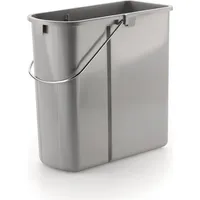 Naber Ersatzeimer, alu grau 19 Liter). Ersatzeimer. - Mülleimer