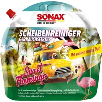 Sonax ScheibenReiniger Sweet Flamingo, gebrauchsfertig 3L
