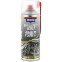 PRESTO Sprühfett-Spray weiß 400 ml