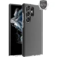 Vivanco Samsung Galaxy S23 Ultra Rock Solid Cover schwarz