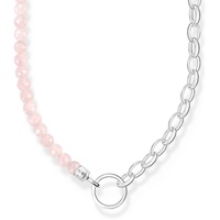 Thomas Sabo Kette mit rosa Perlen 925 Sterling Silber