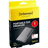 Intenso Portable SSD Premium Edition, anthrazit, 2TB, USB 3.0