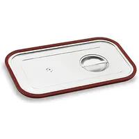 Lacor GN 66903Z Deckel mit Silikondichtung für Behälter 2/3