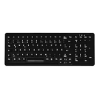Active Key AK-C7000F-U1-B/GE (DE, Kabelgebunden), Tastatur Schwarz