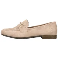 Rieker Slipper 51760, Frauen Slip On,Businessschuhe,Anzugschuhe,elegant,büro,Freizeit,Slipper,Halbschuhe,Slip-ons,rosa (31),38 EU /