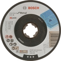 Bosch Gekröpfte Trennscheibe Standard for Metal X-Lock, Durchmesser 125