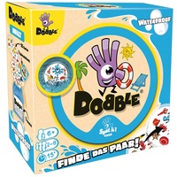 Asmodee Dobble Waterproof, Kartenspiel, 2-8 Spieler, Ab 6 Jahren