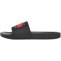 Tommy Hilfiger Pool Slide Essential Schwarz 43