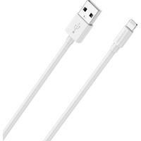 Realpower Lade/Datenkabel Lightning 2m weiß 2 m USB A