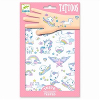 Djeco DJ09575 Tattoos: Unicorns