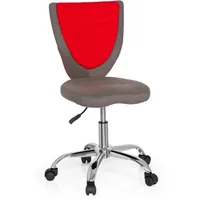 MID.YOU Jugenddrehstuhl Kiddy Comfort ca.41x94x41cm Grau,Rot