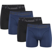 Hummel Marston Boxershorts 4 Einheiten - Black / Insigina