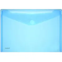 FolderSys PP-Umschlag A4quer blau, transparent