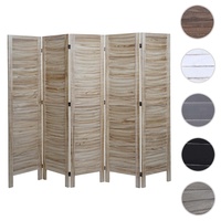 Mendler Paravent HWC-G30, Trennwand Sichtschutz Raumteiler, Shabby-Look 170x200cm ~
