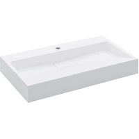VidaXL Waschbecken 80 x 46 x 11 cm Mineralguss/Marmorguss