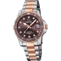 Jaguar Damen Uhr Analog Fashion silber rosegold D2UJ871/2