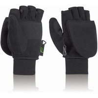 F-Lite Klapp-Fäustlinge, schwarz, Gr. S
