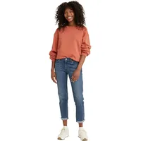 Levi's Mid Rise Boyfriend Jeans, Lapis Gem, 26W /