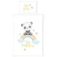 Herding Bettwäsche-Set Regenbogen Panda, ¦ mehrfarbig ¦ Maße cm