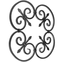 Stahlwerke berlin Schmiedeeisen Ornament 59X59Cm Gitter Für Tore Zäune