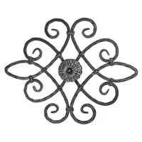 Stahlwerke berlin Schmiedeeisen Ornament 53X42Cm Gitter Für Tore Zäune