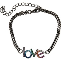 URBAN CLASSICS Love Bracelet (TB4829-03476-0044) gunmetal