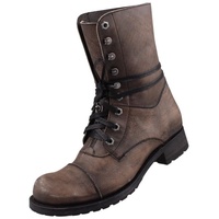 Sendra Herren Schnürstiefel 12334 Grau - Grau