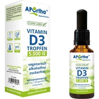APOrtha Vitamin D3 Tropfen 5.000 I.e. 125