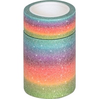 Heyda Deko Tapes "Pastell Rainbow Glitter"