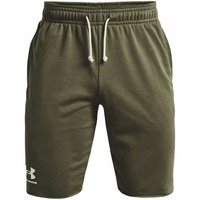 Under Armour Rival Terry Kurze Hose - Marine OD